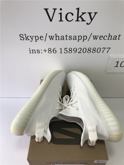 BASF YEEZY 350 V2 CREAM WHITE WITH REAL PREMEKNIT FROM HUAYIYI WHICH OFFER PRIMEKNIT TO ADIDAS DIRECTLY - Click Image to Close