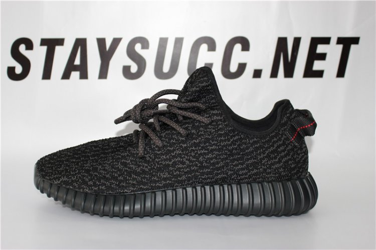 1 PK YEEZY GOD YEEZY 350 PIRATE BLACK ADIDAS MATERAILS - Click Image to Close