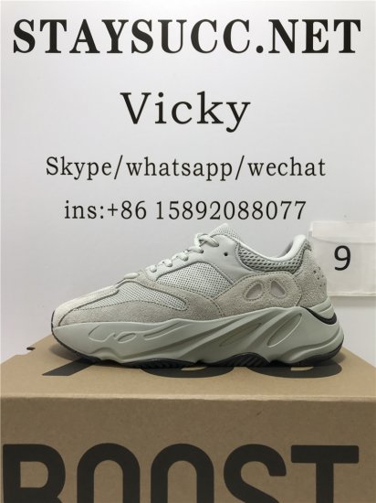 PK GOD YEEZY 700 BOOST “SALT”RETAIL MATERIALS READY - Click Image to Close