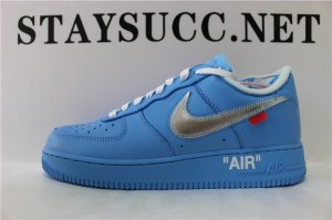PK GOD OFF-WHITE X AIR FORCE 1 LOW 07 MCA AF1 RETAIL MATERIALS READY TO SHIP