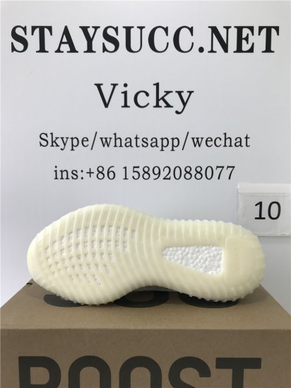 BASF YEEZY 350 V2 CREAM WHITE WITH REAL PREMEKNIT FROM HUAYIYI WHICH OFFER PRIMEKNIT TO ADIDAS DIRECTLY - Click Image to Close
