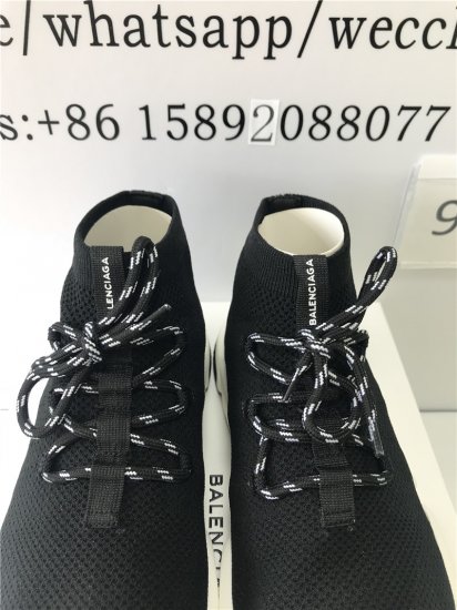 GOD SPEED TRAINERS STRETCH TEXTURED KNIT BLACK RETAIL VERSION READY TO SHIP - Click Image to Close
