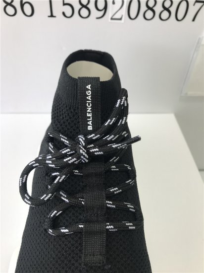 GOD SPEED TRAINERS STRETCH TEXTURED KNIT BLACK RETAIL VERSION READY TO SHIP - Click Image to Close